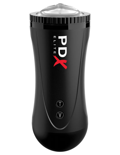 Pipedream Moto Stroker Automatic Thrusting and Vibrating Stroker – Black