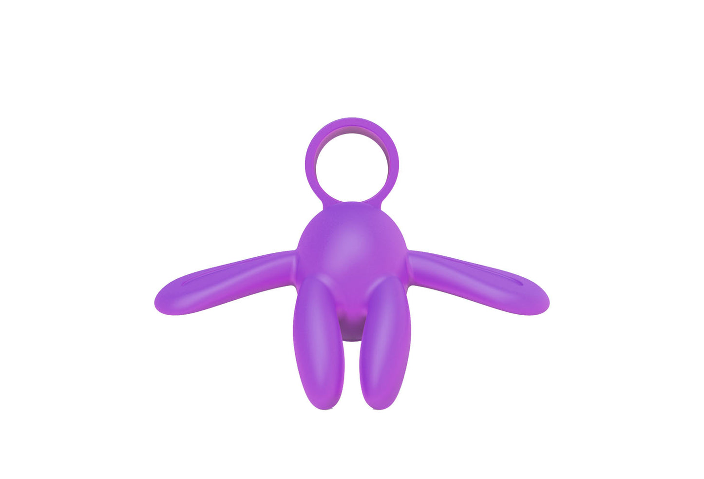 The 9's Flirt Finger Butterfly Finger Vibrator – Purple – Multi-Function, Multi-Speed