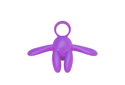 The 9's Flirt Finger Butterfly Finger Vibrator – Purple – Multi-Function, Multi-Speed