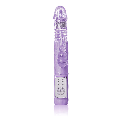 CalExotics Petite Thrusting Jack Rabbit – Purple – Multi-Function Vibrator