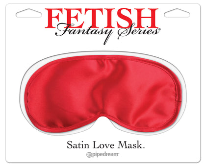 Pipedream Fetish Fantasy Series Satin Love Mask - Red