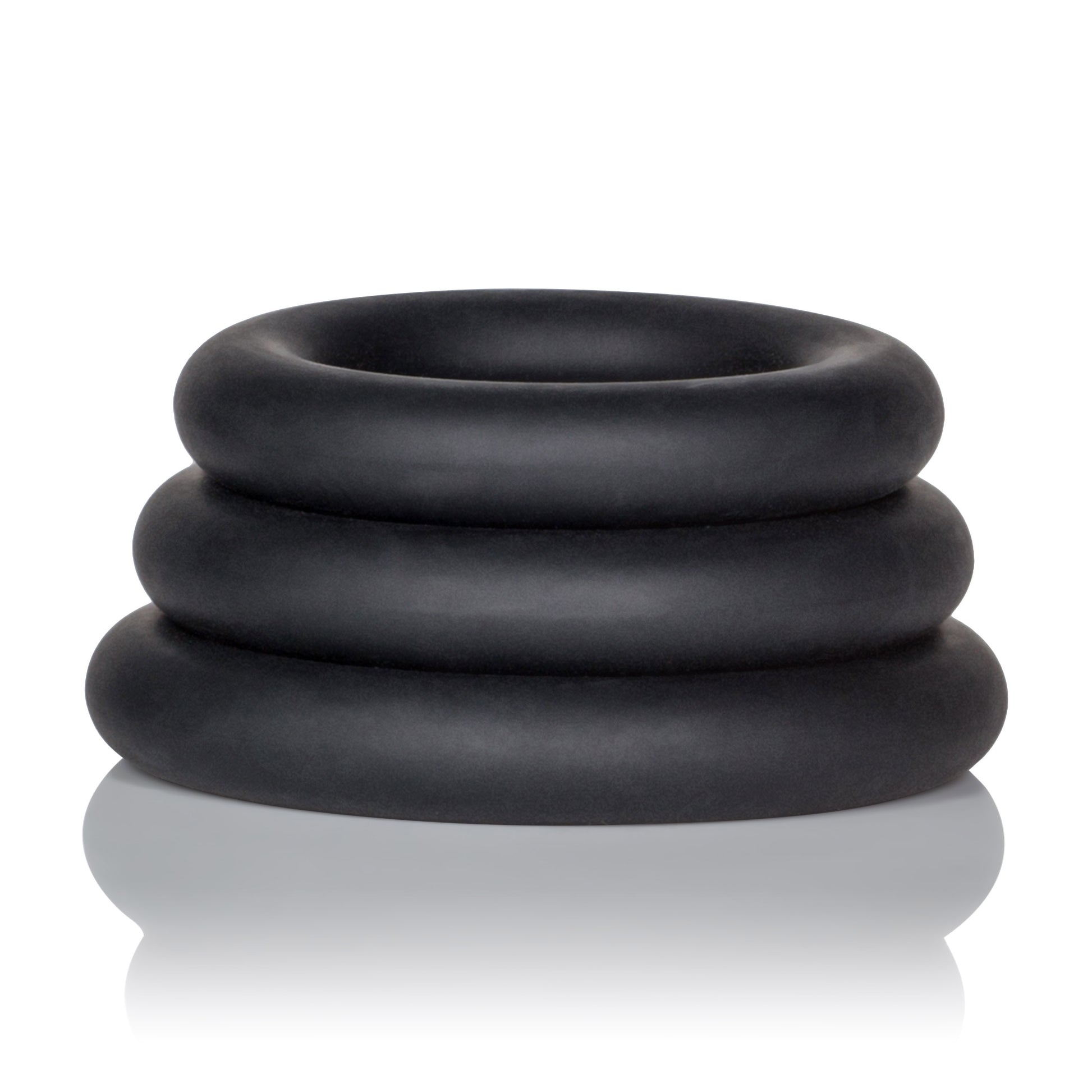 Dr. Joel Kaplan Silicone Support Rings - Black - Set of 3 Sizes
