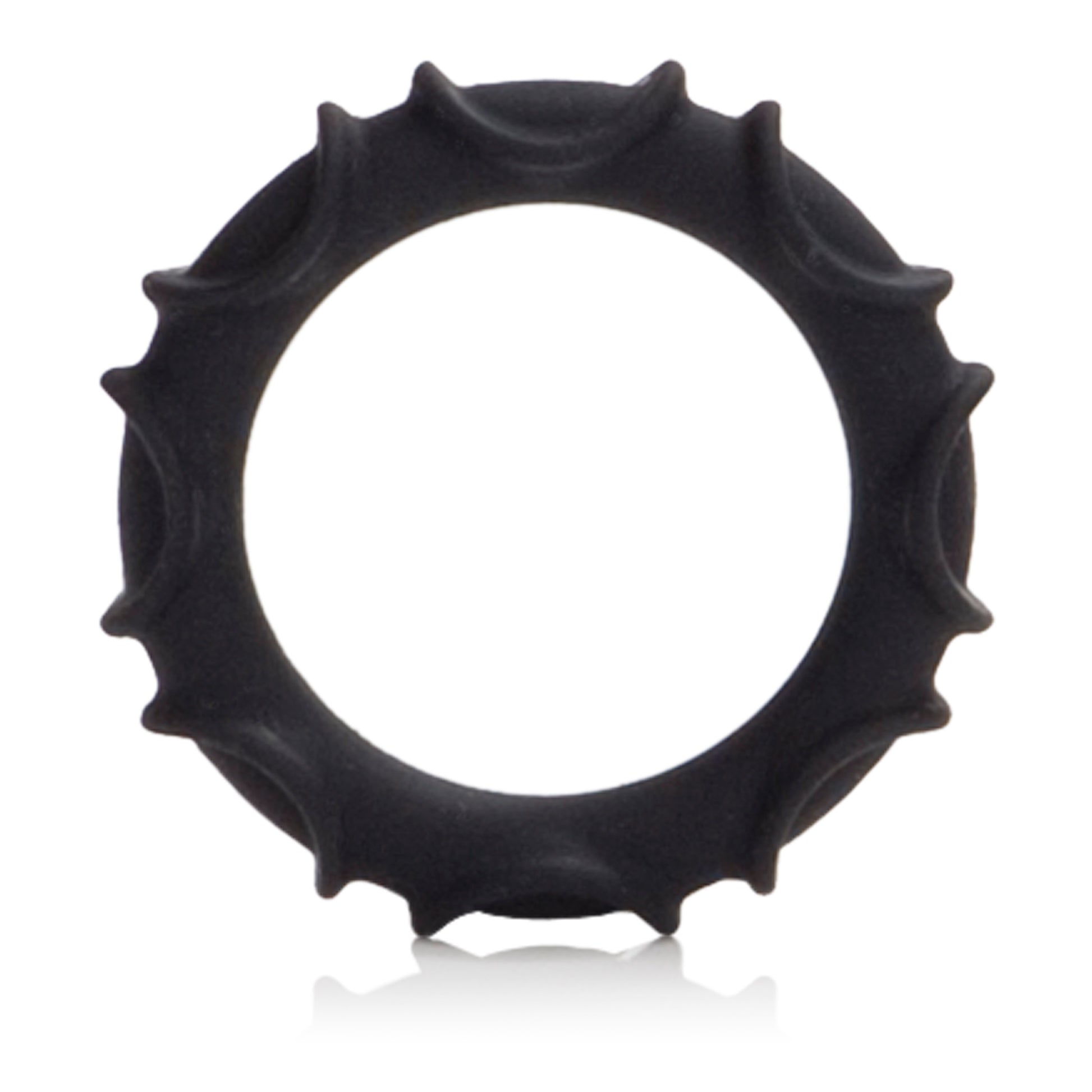 CalExotics Atlas Silicone Ring - Sturdy Erection Enhancer - Black