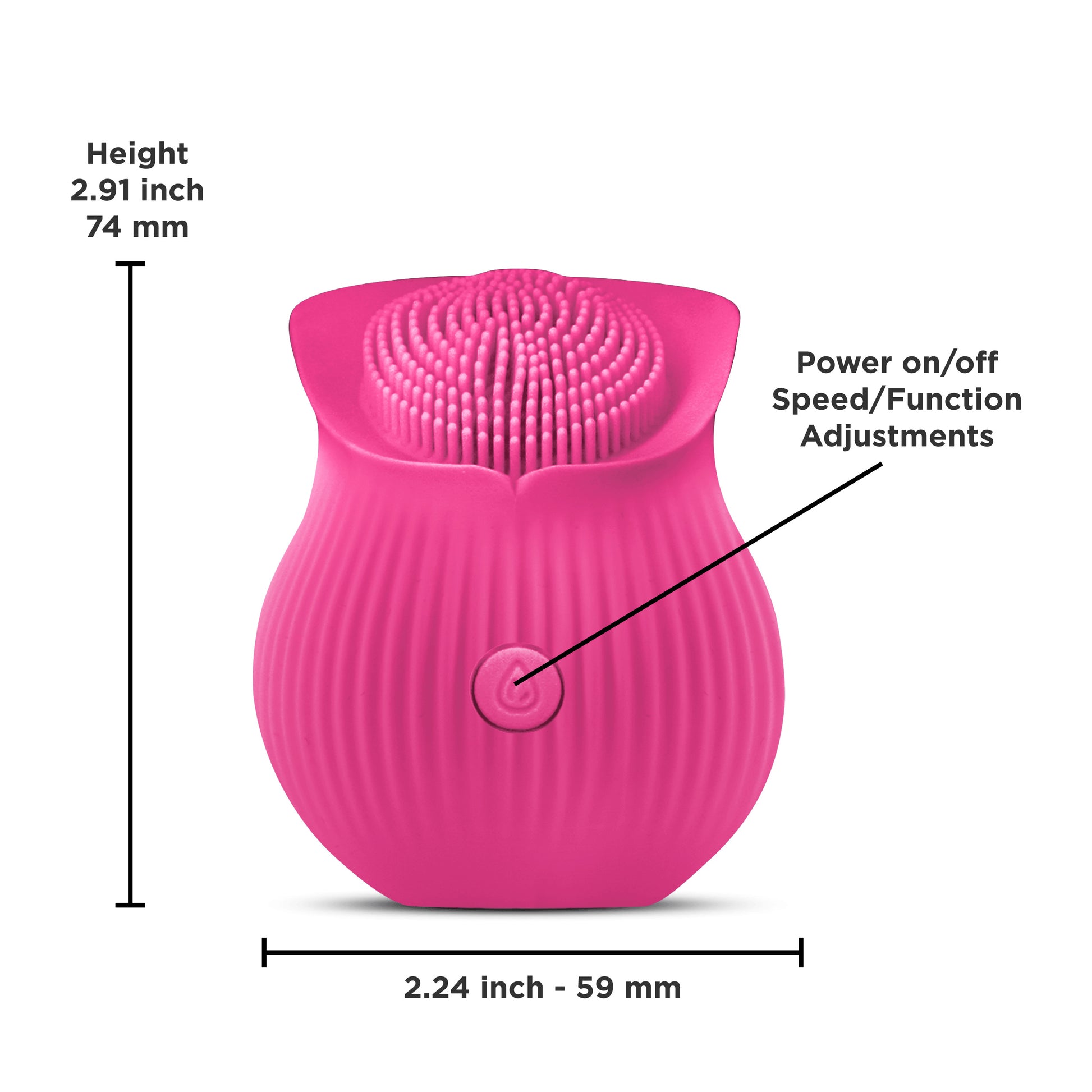 Inya Bloom Rechargeable Vibrator – Pink