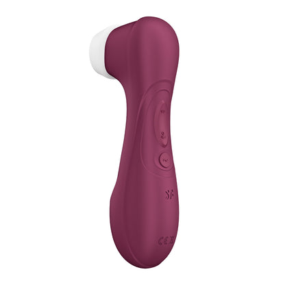 Satisfyer Pro 2 Generation 3 Connect App Clitoral Stimulator – Wine Red