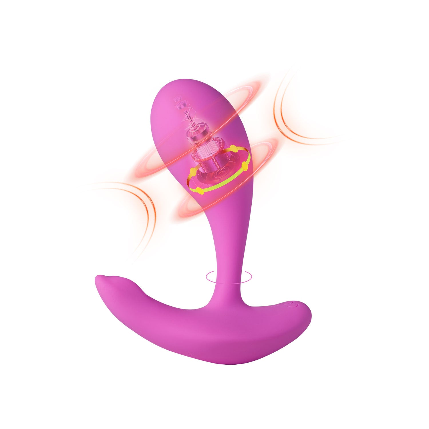 Honey Play Box Oly 2 App-Enabled Wearable Vibrator - Pink - G-Spot and Clitoral Stimulation