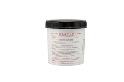 Elbow Grease Hot Cream - Mineral Oil-Based Warming Lubricant - 15 Oz