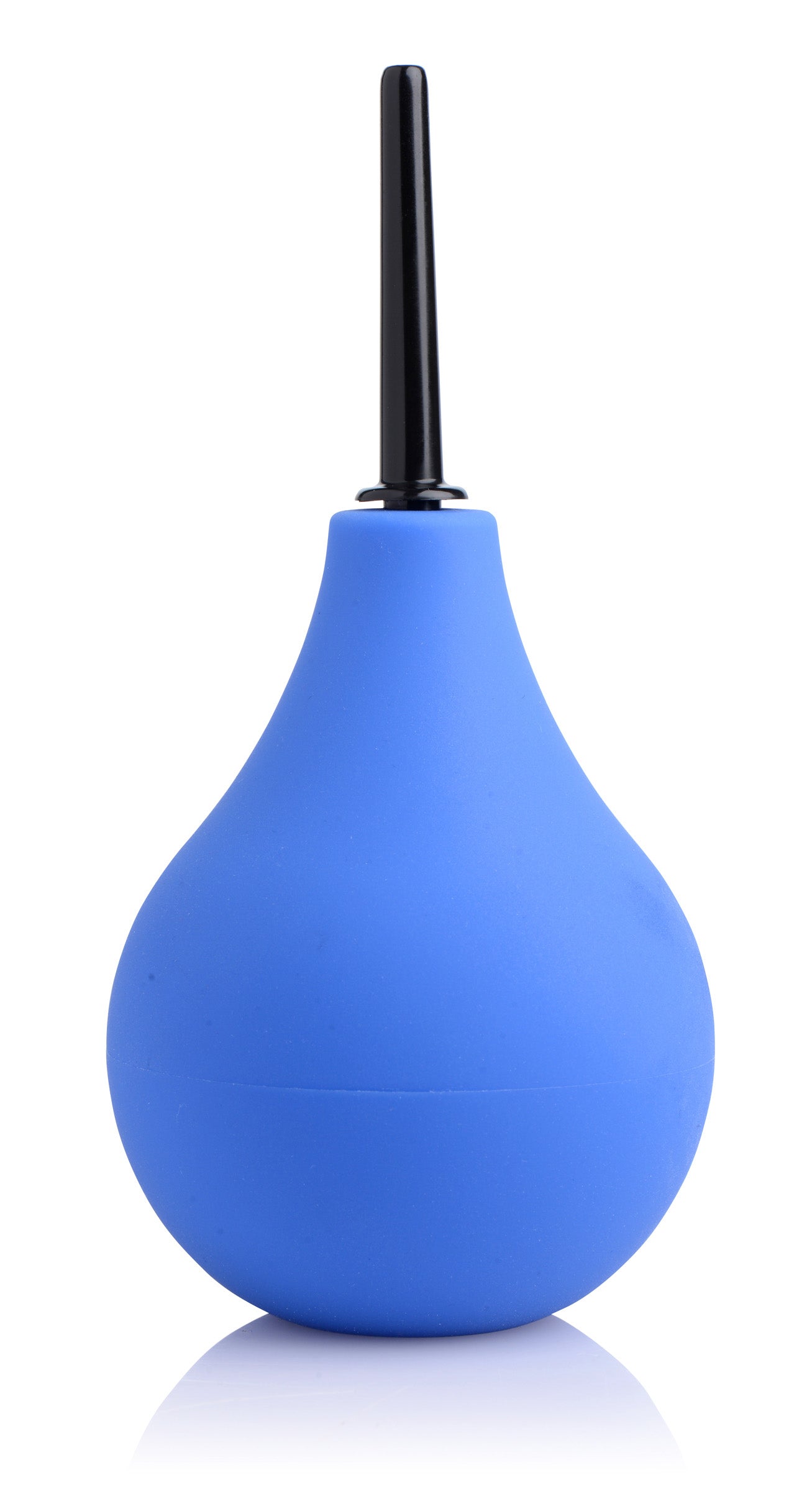 XR Brands Premium One-Way Valve Anal Douche – Blue
