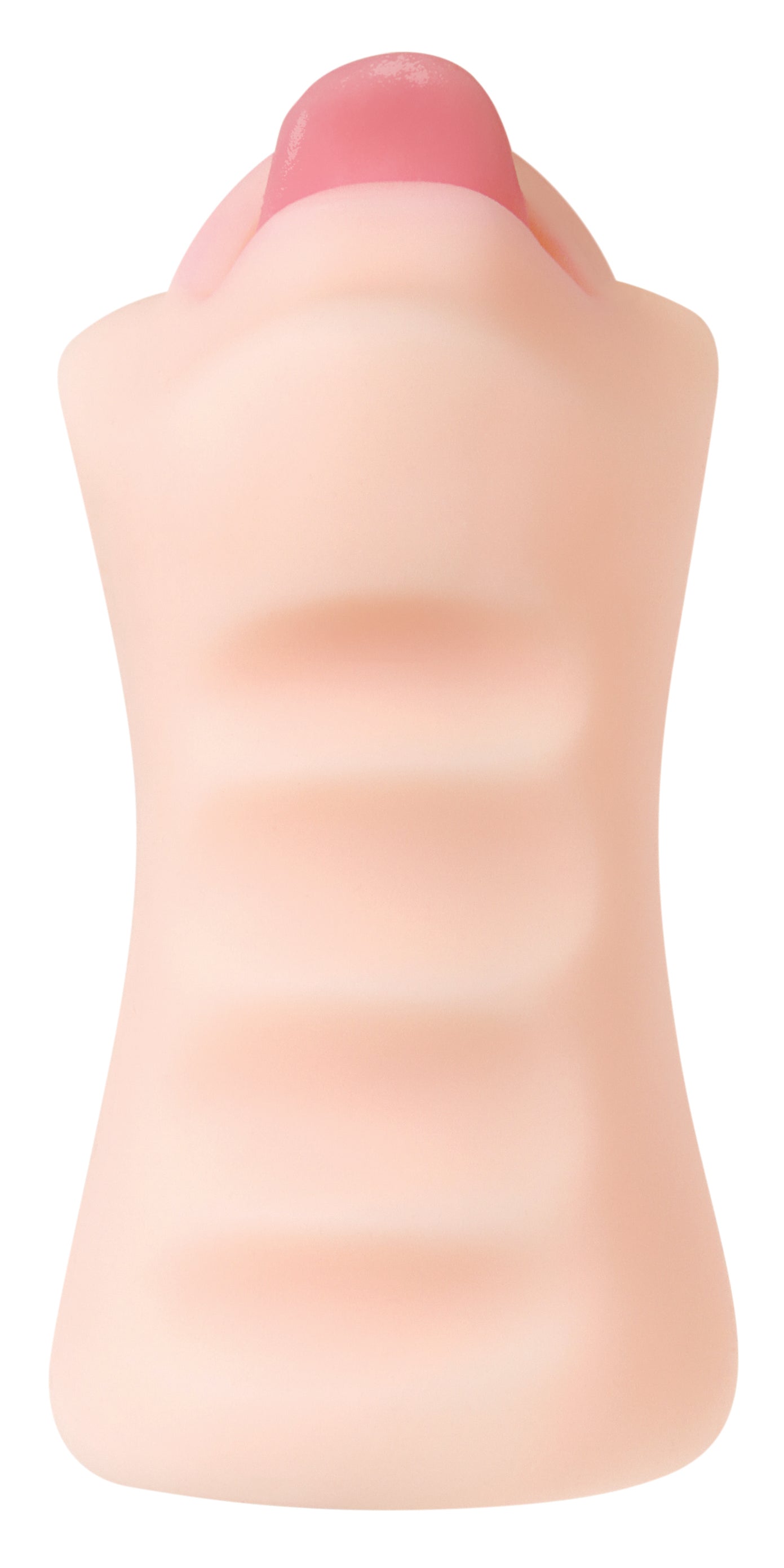 Evolved Novelties Real Mouth Stroker with Realistic Tongue – Beige