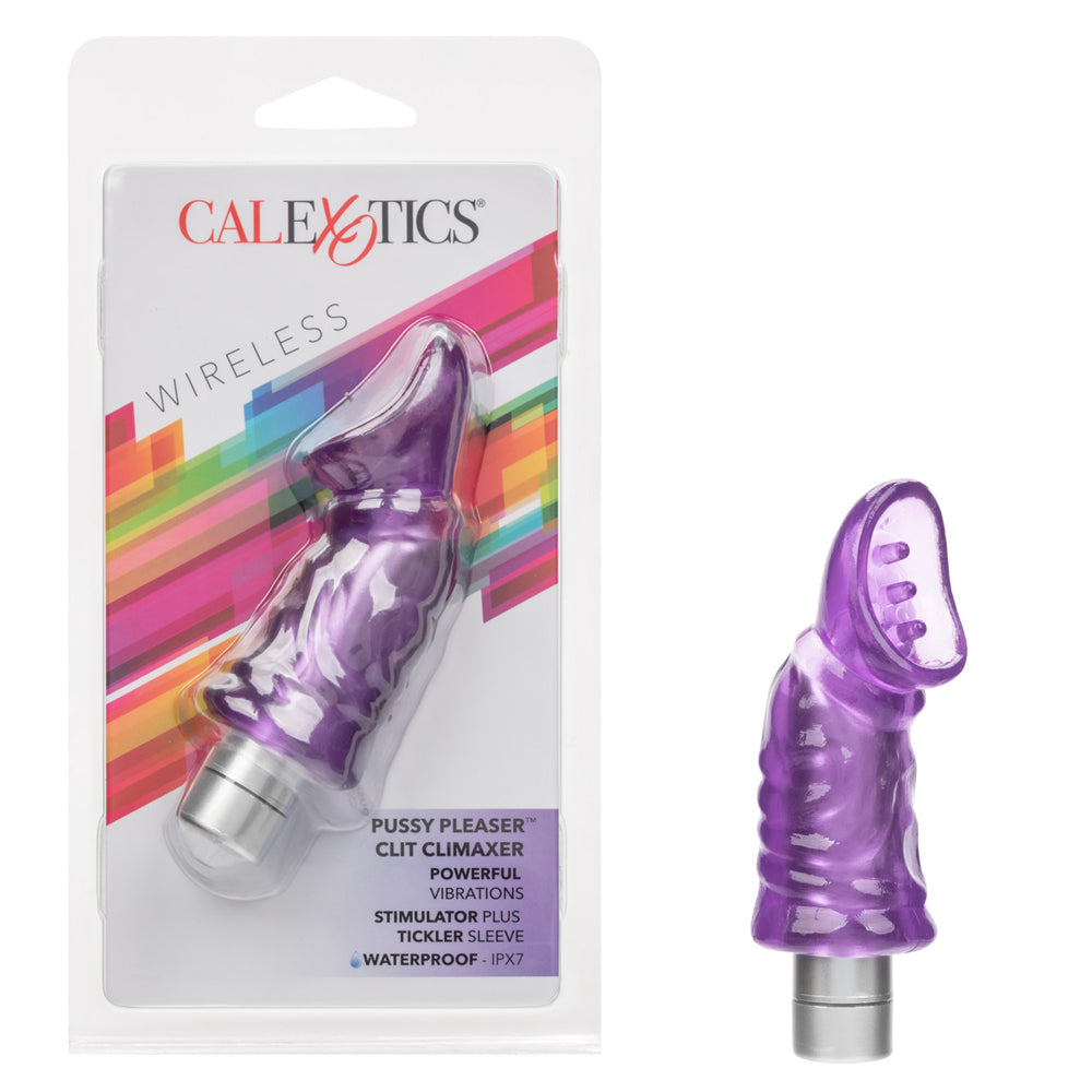 CalExotics Pussy Pleaser Clit Climax – Purple – Multi-Speed Suction Cup Arouser