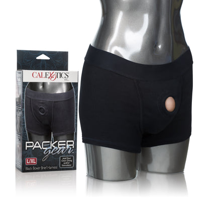 CalExotics Packer Gear Boxer Brief Harness - Large/XL - Black