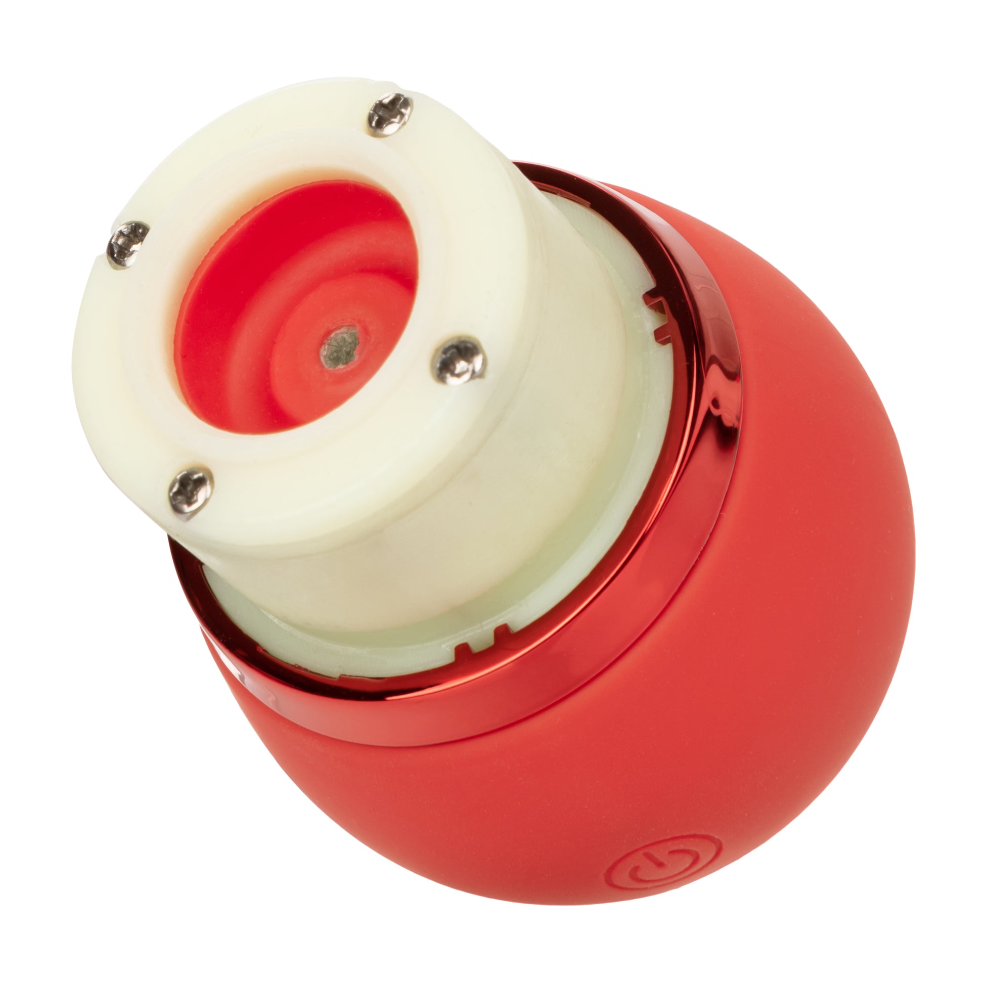 CalExotics French Kiss Suck and Play Interchangeable Set – Red – Multi-Function