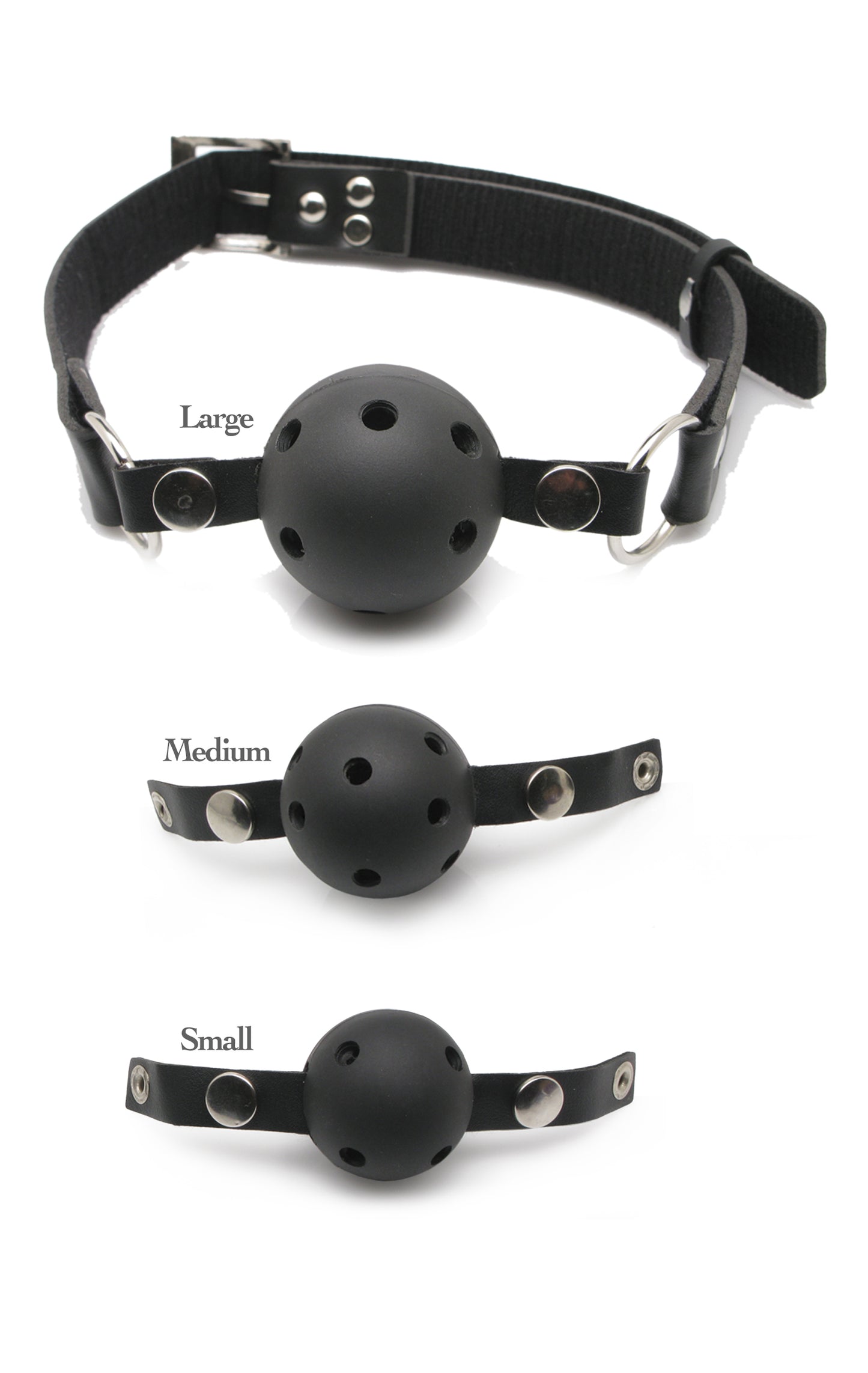 Pipedream Fetish Fantasy Series Ball Gag Training System – Black