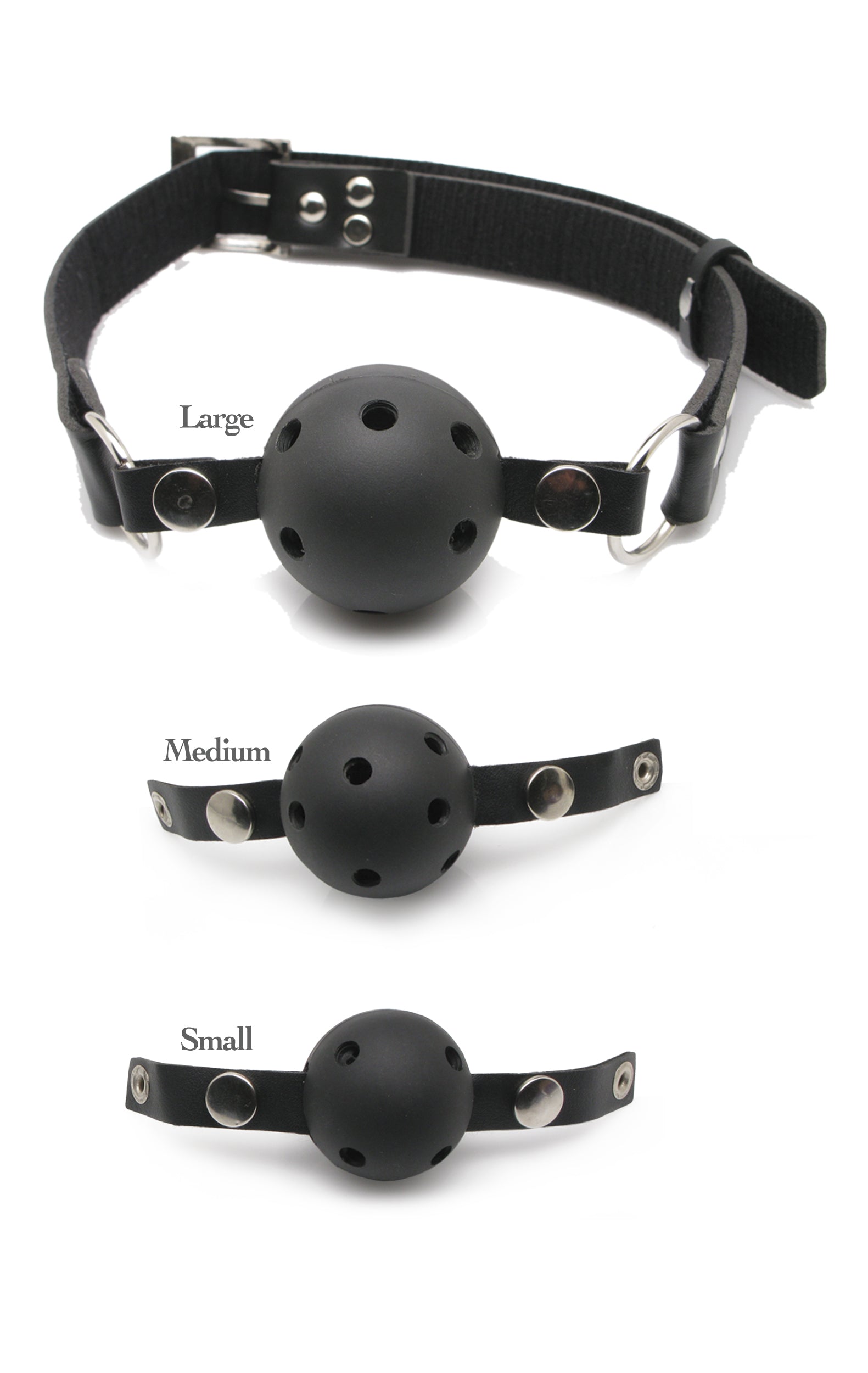 Pipedream Fetish Fantasy Series Ball Gag Training System – Black
