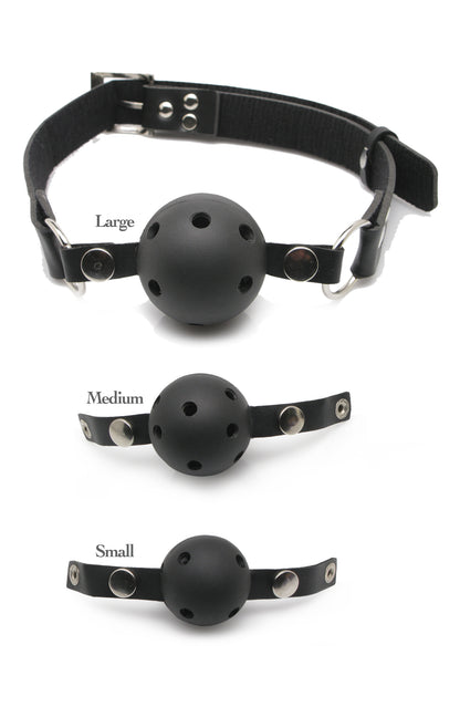 Pipedream Fetish Fantasy Series Ball Gag Training System – Black