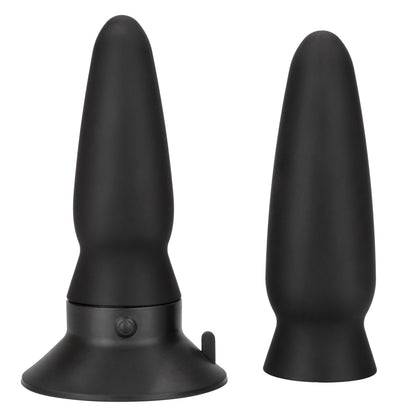 CalExotics Eclipse Interchangeable Probe Set with Vibrating Base – Black