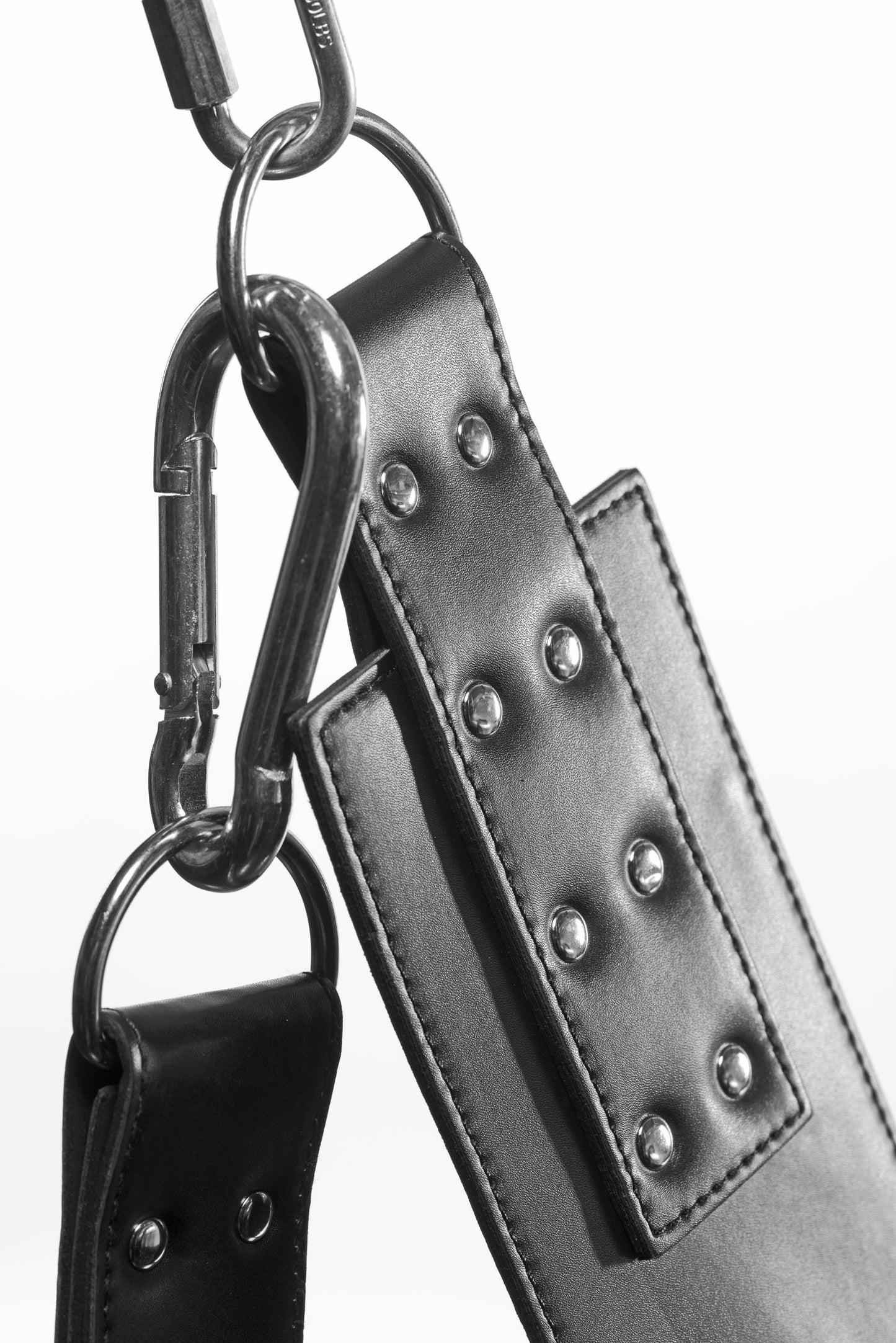 XR Brands Extreme Sling Bondage Sling with Adjustable Straps – Black