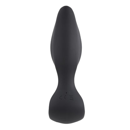 Evolved Novelties Hip to Be Square Vibrating Plug - Black - 10 Speeds