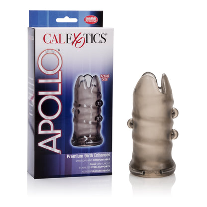 Apollo Premium Girth Enhancer - Gray - Stretchy Support with Stainless Steel