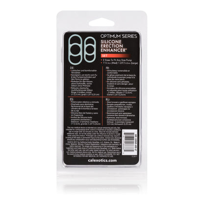 CalExotics Silicone Erection Enhancer Set of Two - Clear