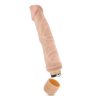 Dr. Skin Cock Vibe #6 - Realistic Vibrator with Multi-Speed Function - Beige