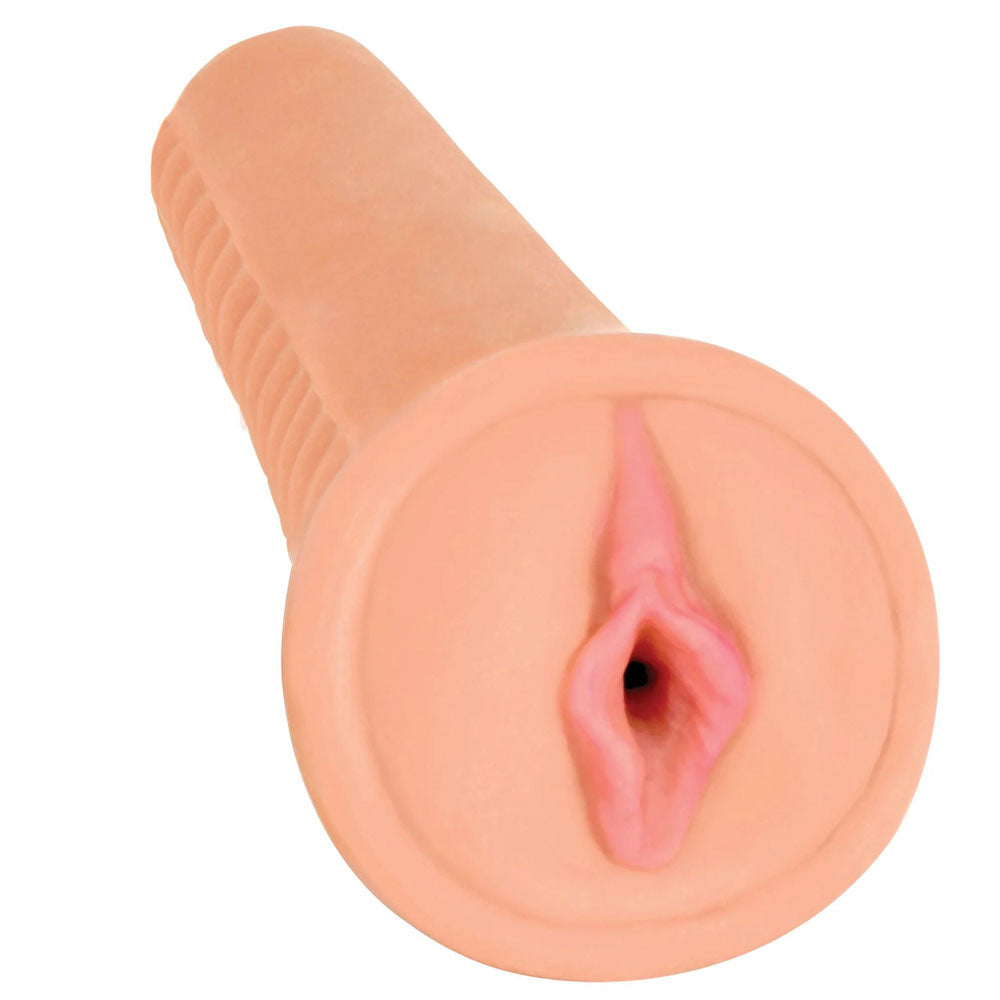 Mistress Emily Vanilla Pubic Bone Stroker – Realistic Beige Design