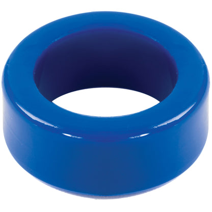Doc Johnson Titanmen Cock Ring - Stretchable Blue