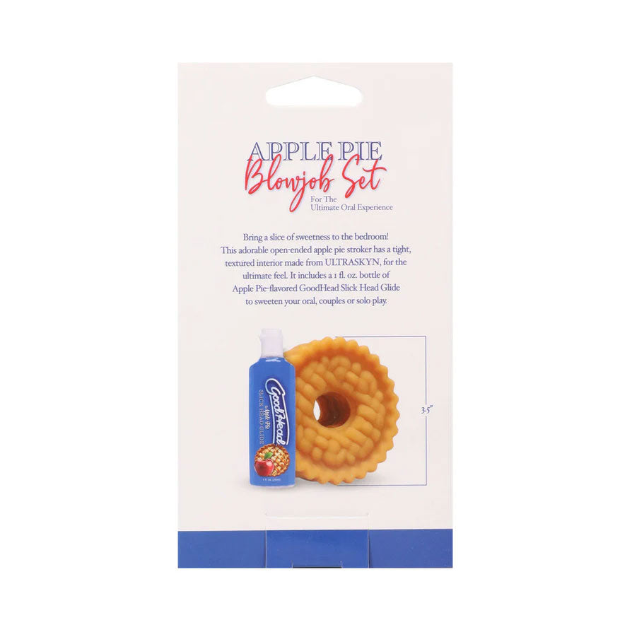 Goodhead Apple Pie Blowjob Set – Beige – Includes Stroker and Glide