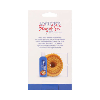 Goodhead Apple Pie Blowjob Set – Beige – Includes Stroker and Glide
