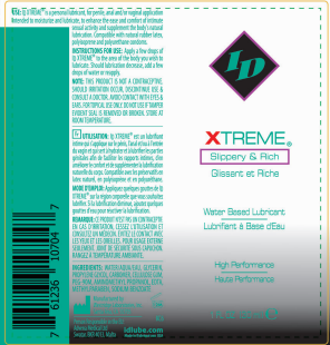 ID Lubricants Xtreme Pocket Bottle Personal Lubricant 1 Fl Oz – Clear