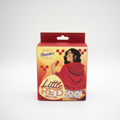 Like A Kitten Little Red Bullet Vibrator – Red, 16 Vibration Functions
