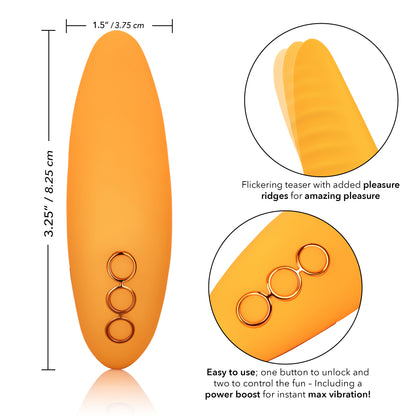 California Dreaming Hollywood Hottie Mini Massager – Orange