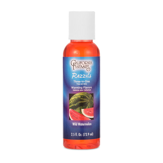 Razzels Wild Watermelon Warming Lubricant - 2 Oz Bottle