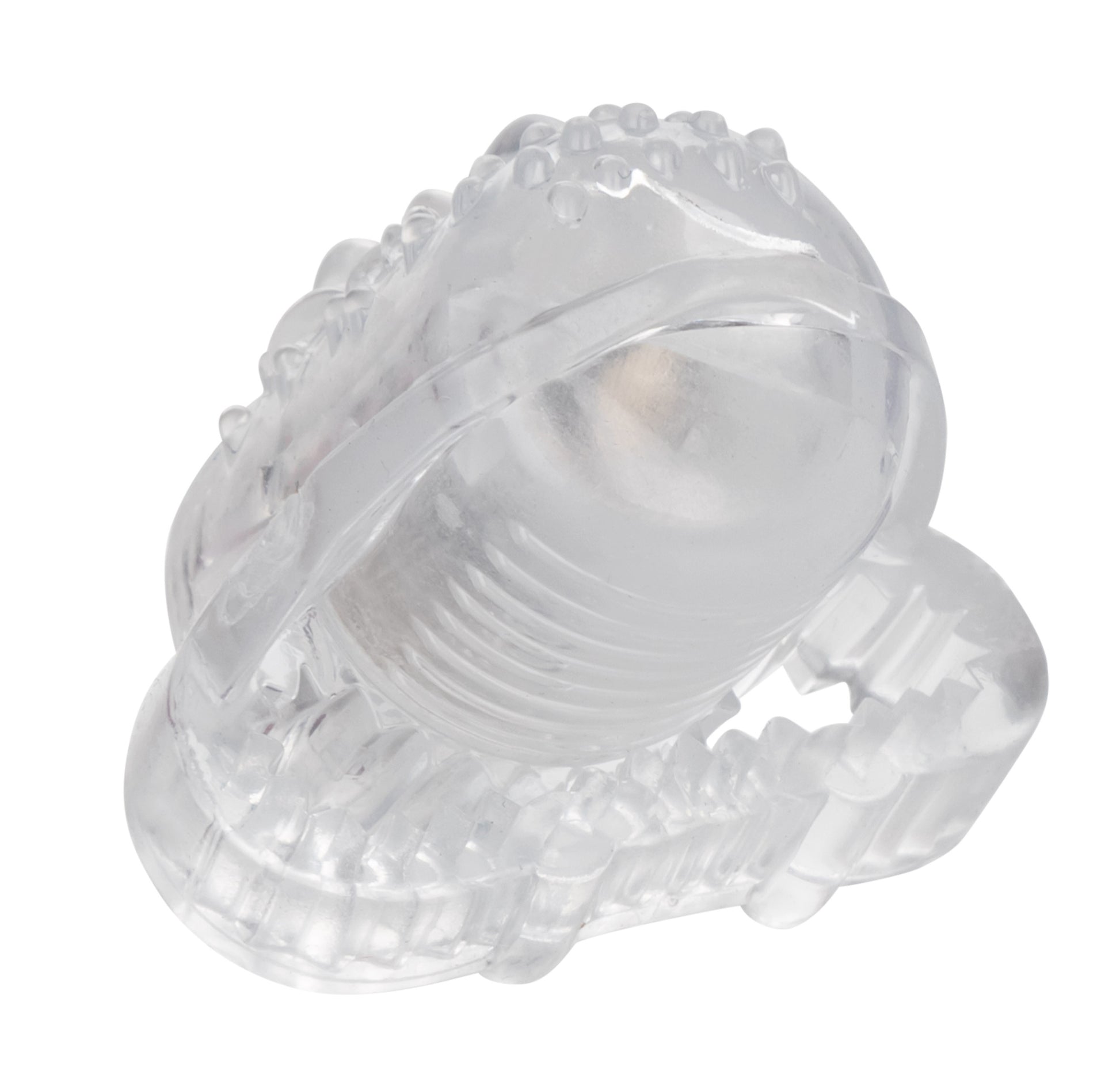 CalExotics Foil Pack Vibrating Tongue Teaser – Clear