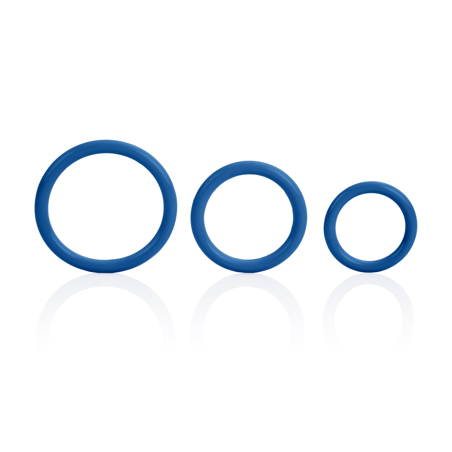 CalExotics Tri-Rings Multi-Purpose Rings Set – Blue