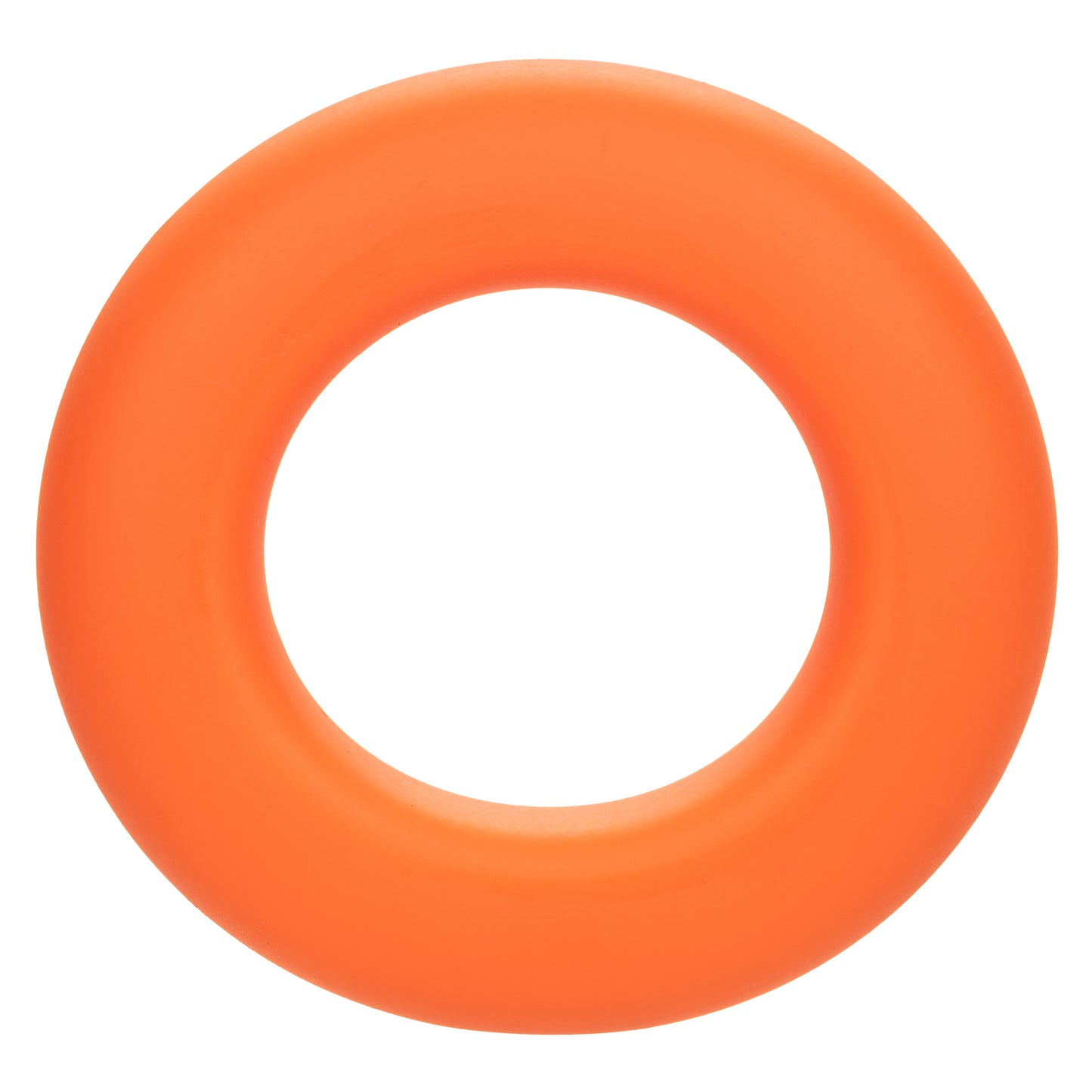 CalExotics Alpha Liquid Silicone Prolong Large Ring – Orange – Waterproof