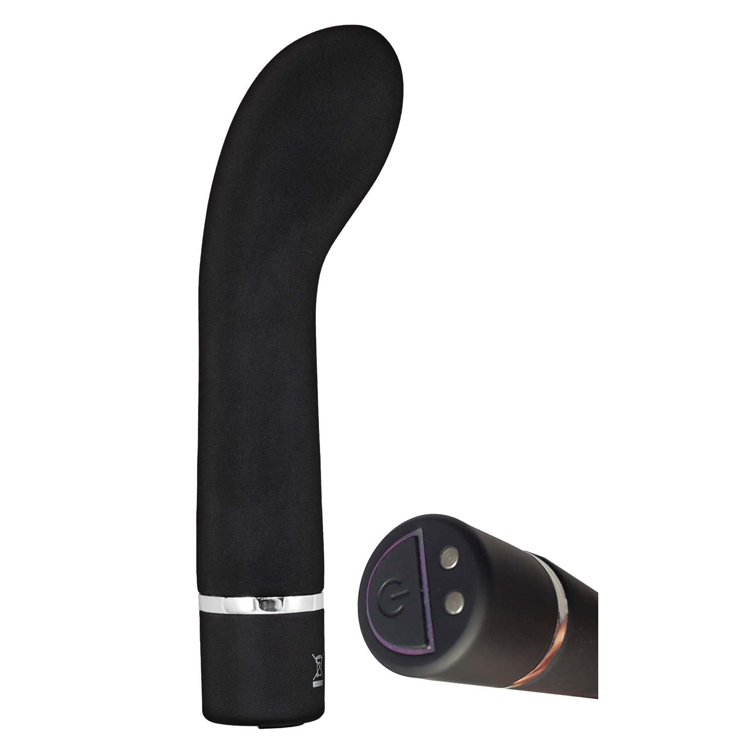 Nasstoys G-Spot Wand – Black – Compact Vibrator with 10 Vibration Modes