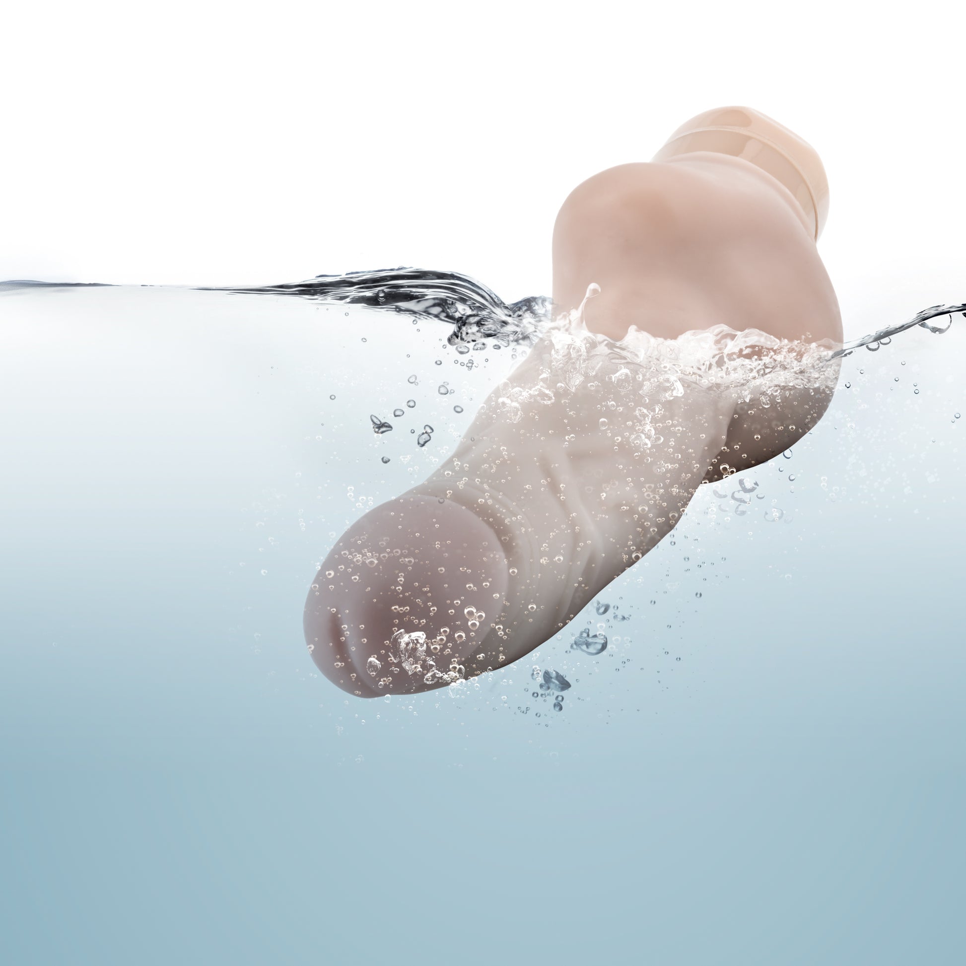 Blush Novelties Dr. Skin Vibe #12 – Realistic Vibrator with Multi-Speed Function – Beige