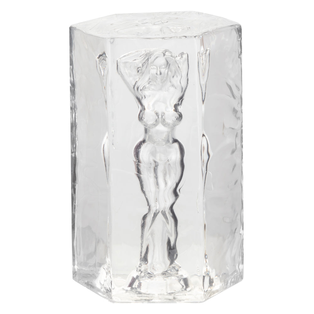 CalExotics Girls Girls Girls Farrah Masturbator – Clear, Soft and Stretchy Design
