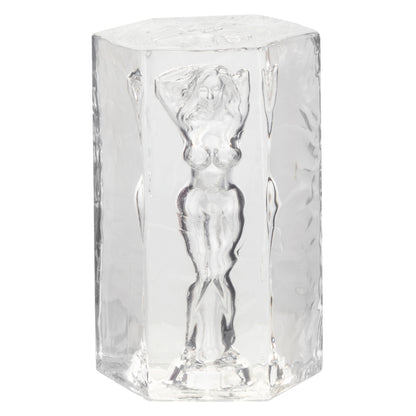 CalExotics Girls Girls Girls Farrah Masturbator – Clear, Soft and Stretchy Design
