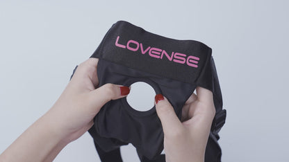 Lovense Strapless Harness for Lapis – Adjustable Black Harness