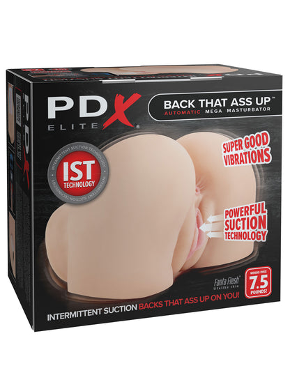 Pipedream Back That Ass Up Auto Mega Masturbator – White
