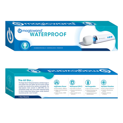 Magic Wand Waterproof HV-360 Massager – White