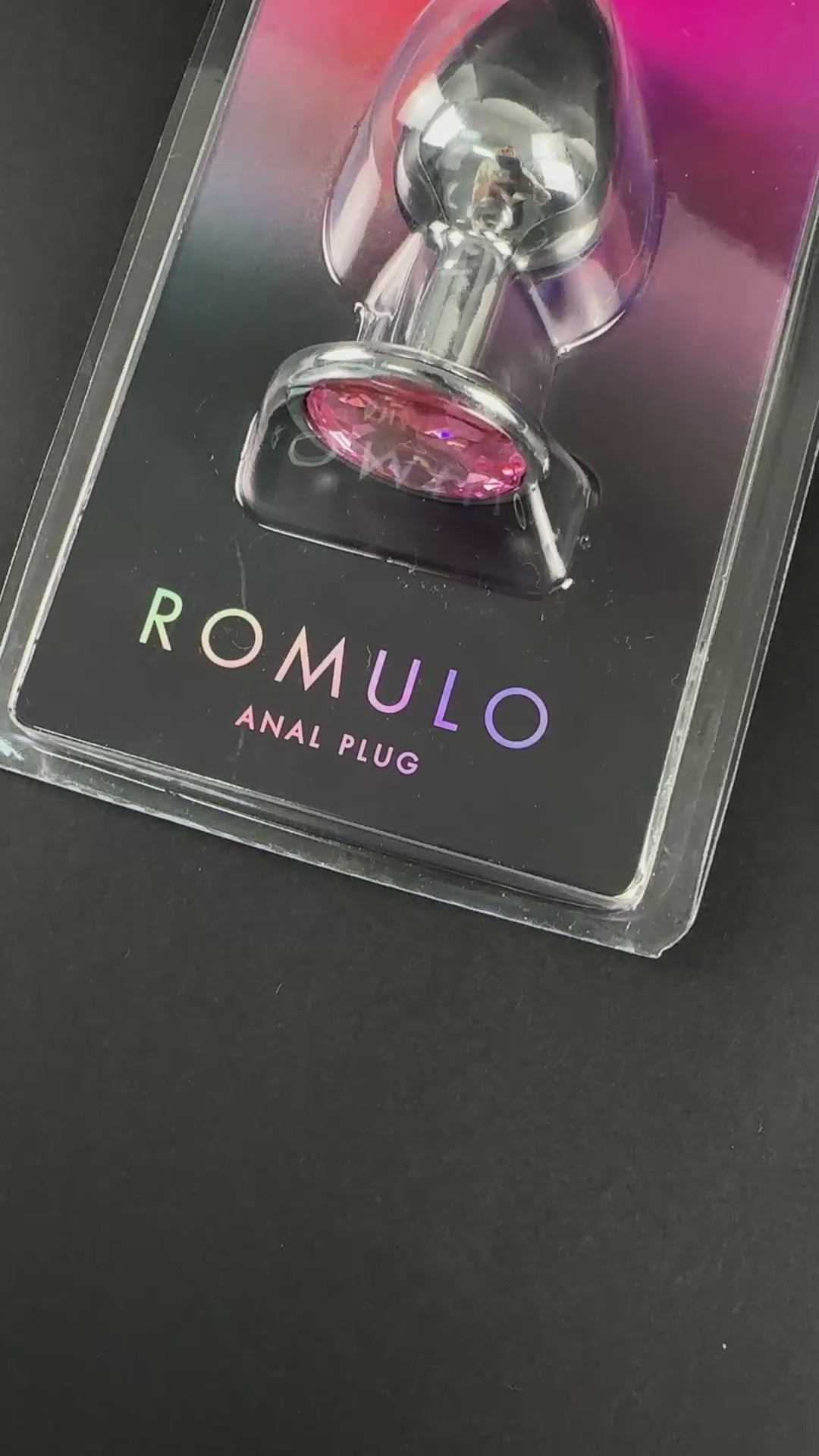 Camtoyz Romulo Metallic Anal Plug for Beginners – Silver