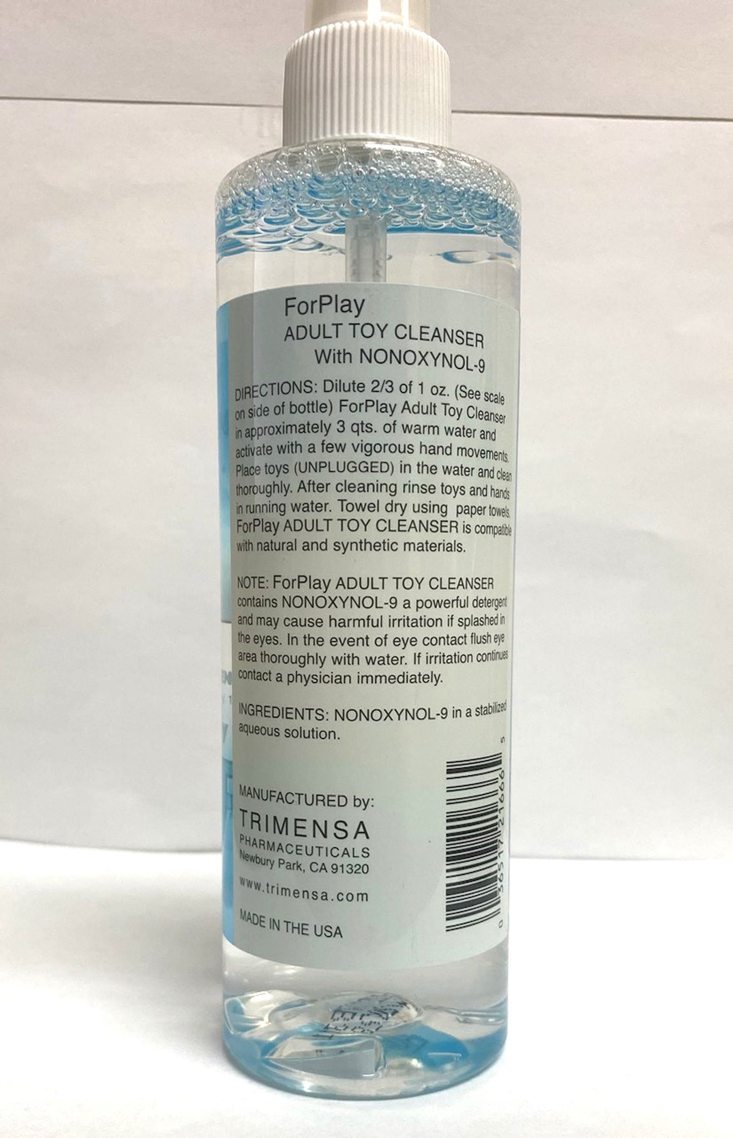 ForPlay Adult Toy Cleaner 7 Oz – Clear
