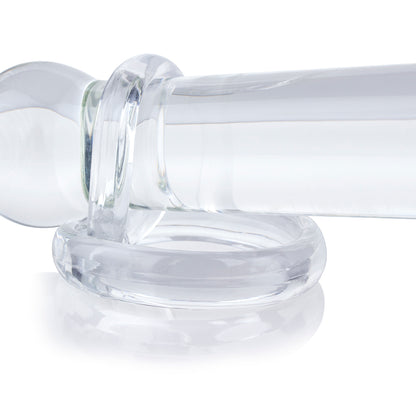 Screaming O RingO 2 Double Erection Ring with Testicle Support - Clear