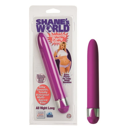 CalExotics Shanes World Sorority Party Vibe Massager – Purple