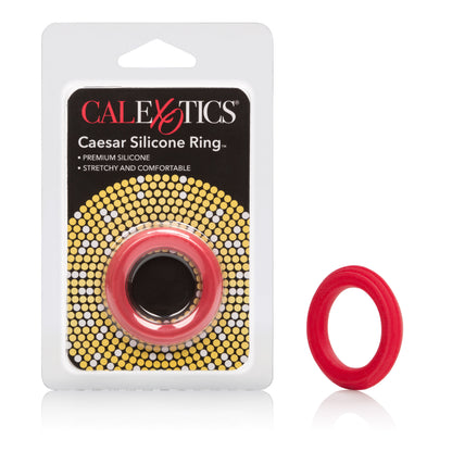 CalExotics Caesar Silicone Ring - Erection Enhancer - Red