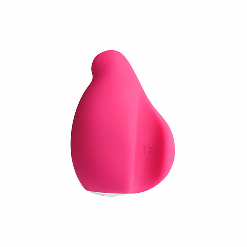 VeDO Yumi Rechargeable Finger Vibe - Multi-Function Waterproof Vibrator - Foxy Pink