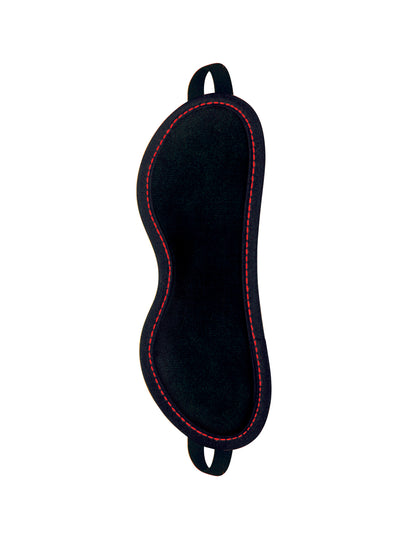 Icon Brands Orange Is the New Black Blindfold – Black with Orange Stitching